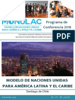 Programa de Monulac 2018