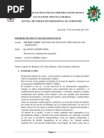 Informe 9levantamiento Con Teodolito de Topografia