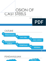 Corrosion of Cast Steels Rev.