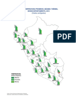 Temperatura MAXIMA Y MINIMA PERU