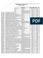 Lista de Precios Abril 07