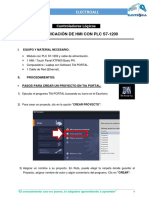 Comunicaciòn de Hmi Con PLC S7-1200