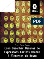 Como Desenhar Dezenas de Expressoes Faciais 2 Elementos