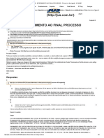 Petição de Custas - Diferimento Ao Final Do Processo