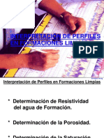 REGISTRO DE POZOS - Interp de Registros - Form. Limpia