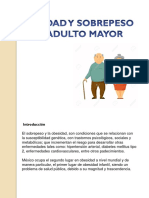 Obesidad y Sobrepeso en El Adulto Mayor