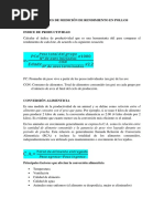 Índice de Productividad - 2c C.A y ECA. Pollos