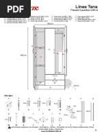 Tana Placard 3 Puertas