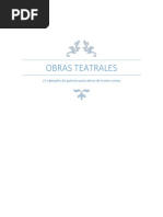 Obras de Teatro