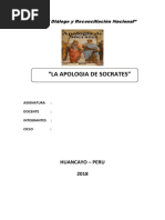 La Apologia de Socrates