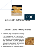 2° Elaboración de Manjar Blanco