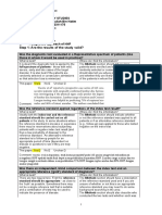 Step 1: Are The Results of The Study Valid?: Full Spectrum of Patients - Those With Mild