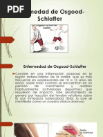 Enfermedad de Osgood-Schlatter