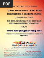 The Gate Question Bank in Civil Engg