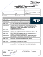 School Environmental Health & Safety Inspection Form