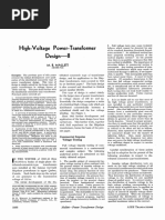 High Voltage Transformer Design Mallet