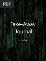 Take-Away Journal