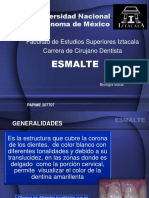 ESMALTE Biología Bucal