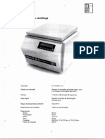 Centrifuga para Microhematocrito Con Lector