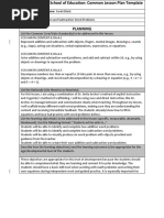 Teacher Candidate Name: Sarah Black Grade Level: 1 Subject: Math-Addition and Subtraction Word Problems Date: 3/28/18