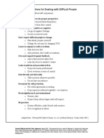 Guidelines For Dealing With Difficult People: Tips On Understanding Difficult Staff (And Patrons!)