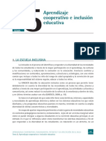 Aprendizaje Cooperativo e Inclusión Educativa PDF