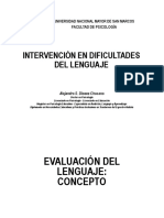 Semana 3. Evaluación Del Lenguaje