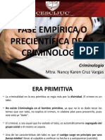 Fase Empírica de La Criminología