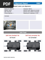 Shaft Alignment Report