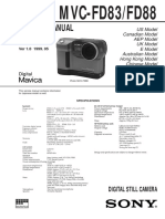 MVC-FD83 / FD88 Service Manual