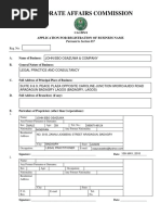 Application For Registration of Business Name 2 PDF