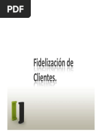 Fidelización de Clientes PDF