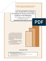 Pids - Impact of Minimum Wage - Paqueo Et Al