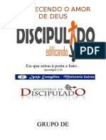 Apostila para Discipulado Um A Um Ou em Grupo