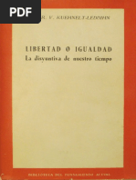 Libertad o Igualdad Erik Von Kuehnelt Leddihn PDF