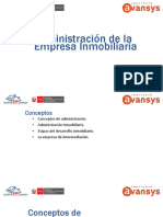 Administracion de La Empresa Inmobiliaria 07.2018