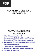 4alkyl Halides and Alcohols