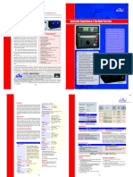 Automatic Capacitance & Tan Delta Test Sets