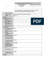 Detailed Science Lesson Plan: Grade Level Quarter / Domain Week & Day No. Page No