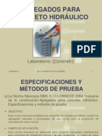 Agregados para Concreto Especificaciones y Met. Prueba