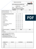 Release For Shipment and Installation Note: HEX-V6109 16-200-001 3