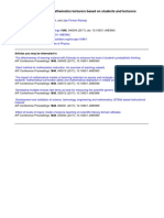 Characteristics of Good Mathematics Lecturers Based On Students and Lecturers Perspectives