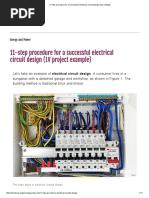 11-Step Procedure For A Successful Electrical Circuit Design (Low Voltage)