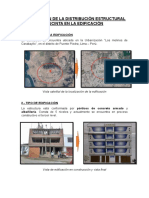 Descripción de La Distribución Estructural Sucinta en La Edificación