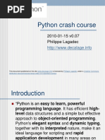 Python Crash Course 0.07 PDF