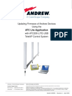 Updating Firmware of Andrew Devices Using The ATC Lite Application With ATC200-LITE-USB Teletilt Control System