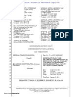 18-09-24 Qualcomm Opposition To FTC Motion 4 Partial Summary Judgment