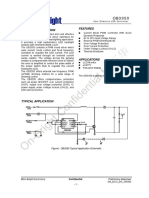 Datasheet OB3350 LED Driver