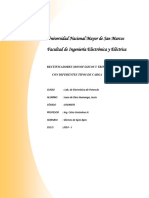 Rectificadores Monofasicos y Trifasicos Con Diferentes Tipos de Carga