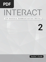 Interact Teacher's Guide Level 3 Low - 170814